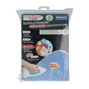 Wenko Ceramic Ironing Board Cover Blue 50 x 120cm Wenko Ceramic Ironing Board Cover Blue 50 x 120cm